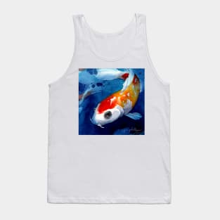 Curved Koi Tank Top